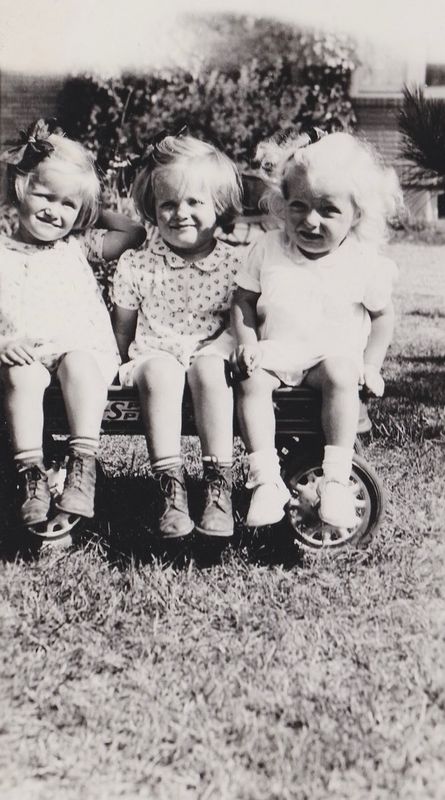 79) Thelma, Emily and cousin Janet