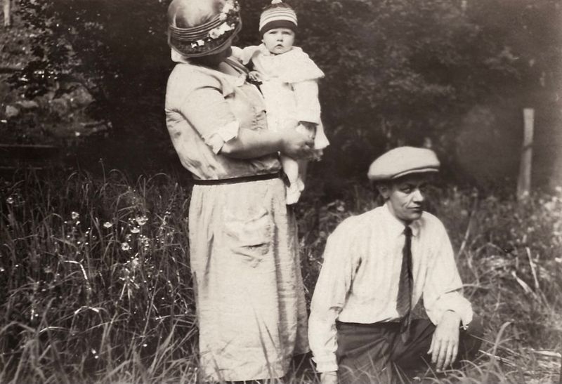 33) Helga, Gordon and Otto Asplund