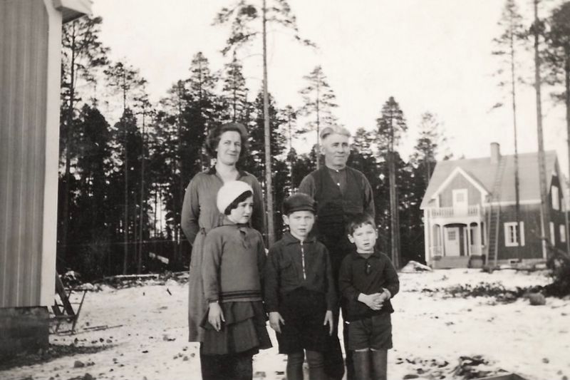 127) Casper, Edith, Asta, Bengt and Lennert