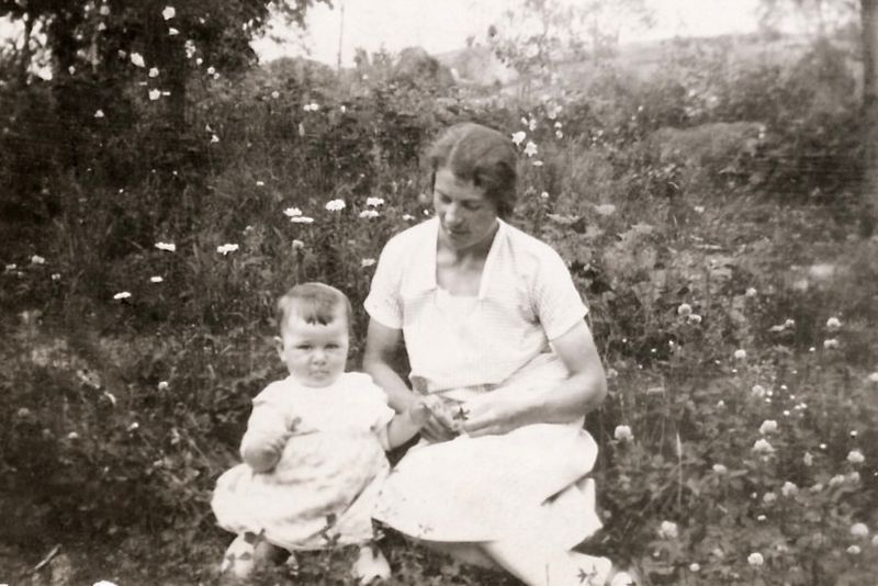 151) Britt and Momma Gunhild- wife and daughter to David Johannson