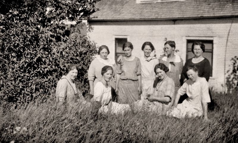 297) Helga is on the right of this group of women