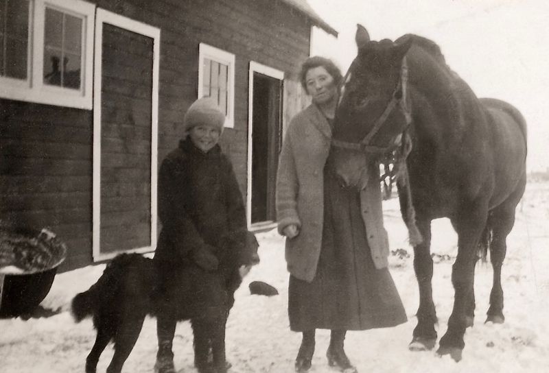 350) ?, Hilda and her horse