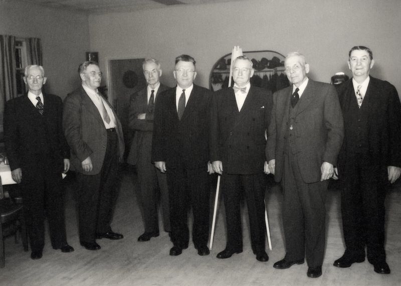 382) Fritz on right, forman of the lumber yard.