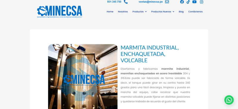 Marmitas Industriales