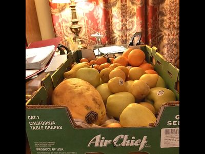 Certainly I Take Payment in...a Variety of Fruits!