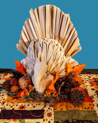 16 Turkey Table Decoration