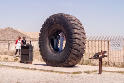 Tire for the mining trucks