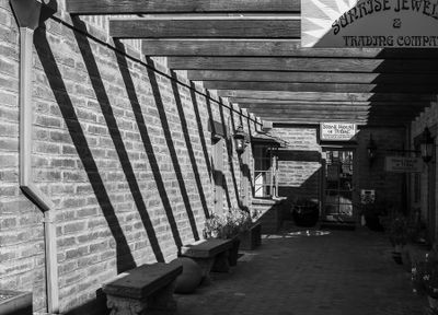 Structure in Tubac in B&W