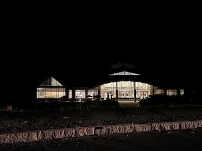 09 College Library at Night