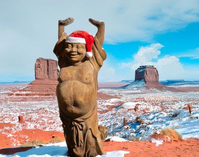 The Joy of Snow in the Desert