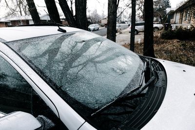 Frosty Windshield