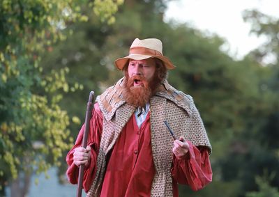 Summer Stock (the melancholy traveller Jaques, {all the world's a Stage}in Shakespeare's As You Like It)