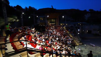 The Amphitheater--Pre-Performance
