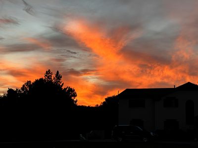 Fiery Sky I
