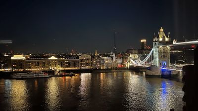 The Tower Bridge at night