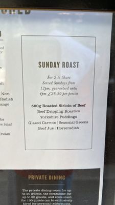 Sunday Roast at The Coal Shed