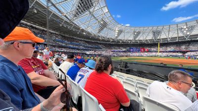 MLB London Series - Cardinals vs Cubs - Game 2 - Section 113 - Row 6
