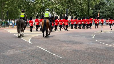 Changing of the Guard - Wellington Barracks