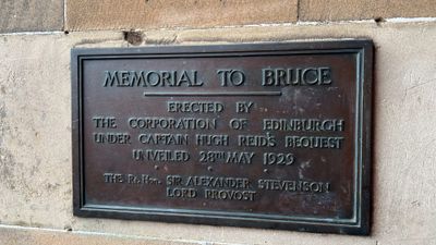 Edinburgh Castle - Memorial to Robert the Bruce