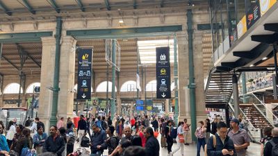 Paris Gare du Nord Railway Station