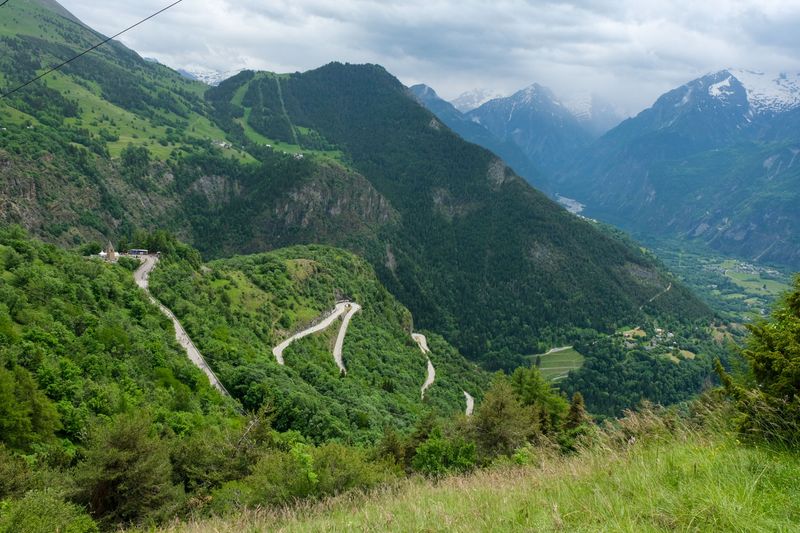 Alpe d'Huzes donderdag 5 juni. Alpe beelden