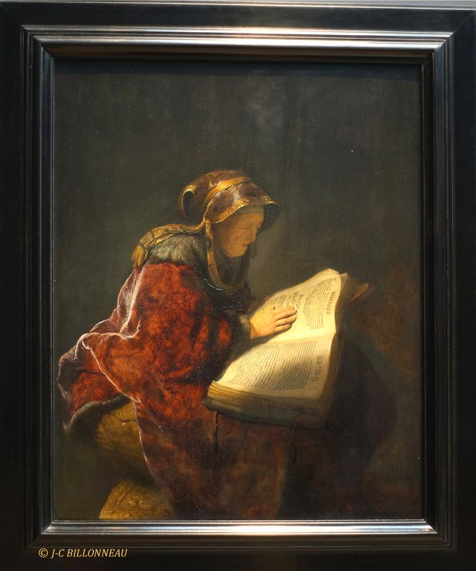 014 Une Vieille Femme lisant - Rembrandt Harmensz van Rijn 1606-1669 .JPG