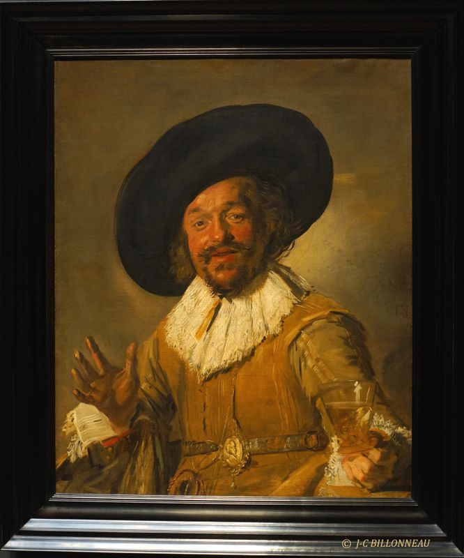 031 Un Milicien tenant un Berkemayer, connu sous le nom de Joyeux Buveur - Frans Hals, 1582-1666.JPG