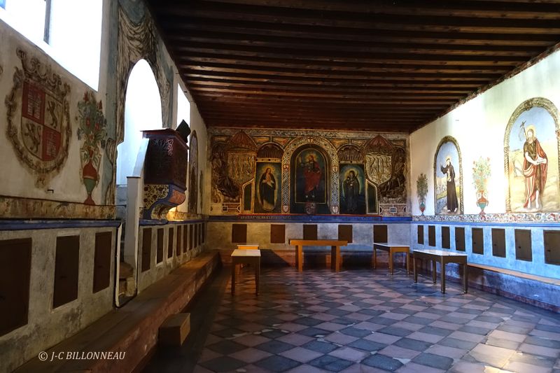 079 Monastere San Antonio del Real - Rfectoire.JPG