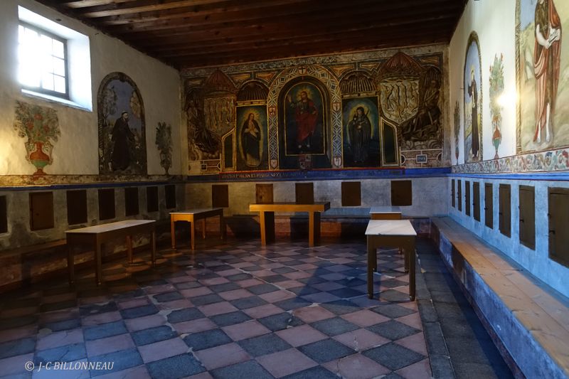 080 Monastere San Antonio del Real - Rfectoire.JPG
