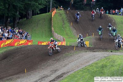 2023 Unadilla 250 1st Moto Start from the back part of the track