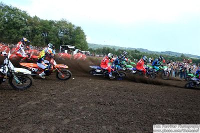 2023 Unadilla 250 2nd Moto Start - Restart