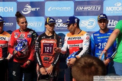 2025 Trial GP Saturday Podium