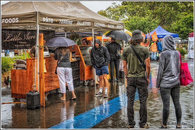 Rainy Farmer's Market