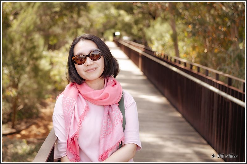 Mika at the Botanic Gardens