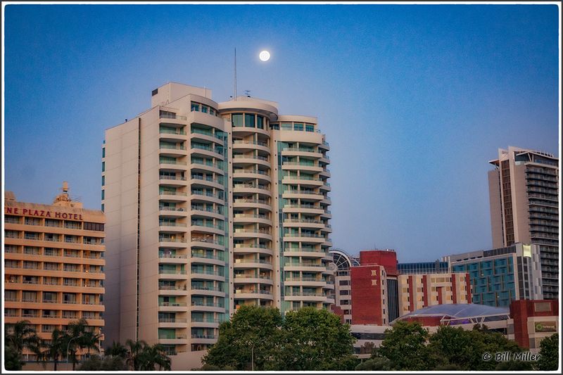 Apartments and Moon