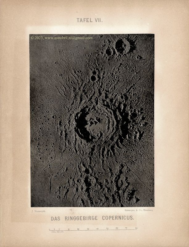 Tafel VII - Das Ringgebirge Copernicus
