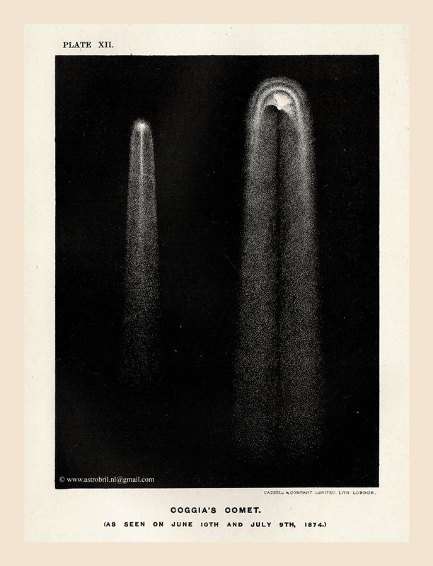 Plate XII - Coggia's Comet