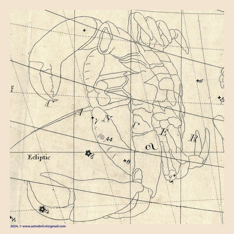 Map 2 - M44, Praesepe, the Beehive (star cluster)
