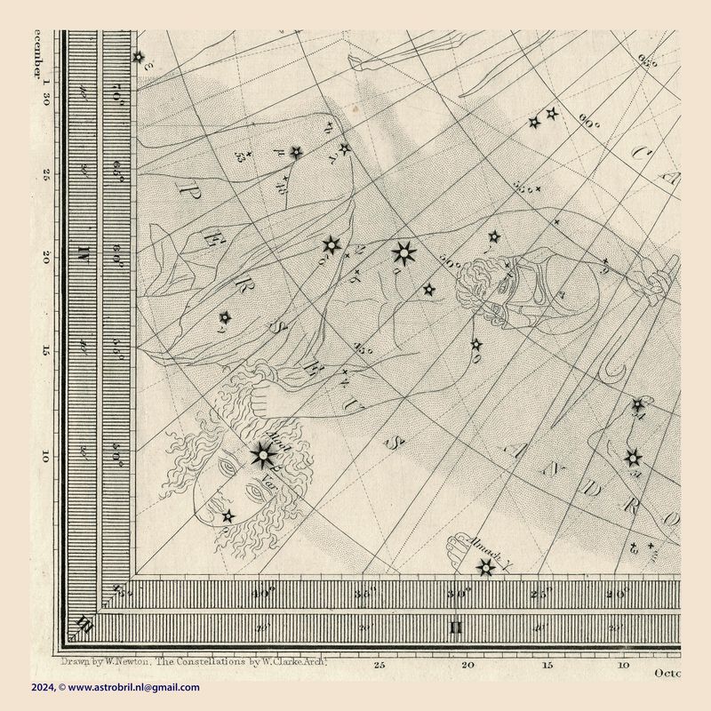 Map - 5 - Algol, beta Persei (variable star)