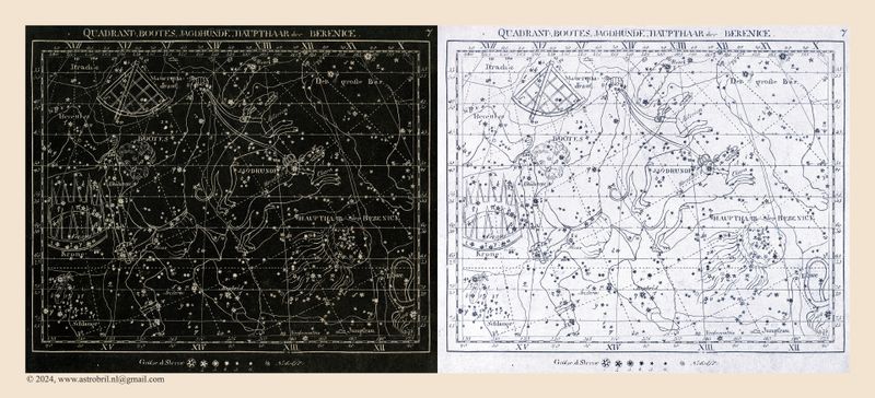 7 - Quadrant, Bootes, Jagdhunde, Haupthaar der Berenice