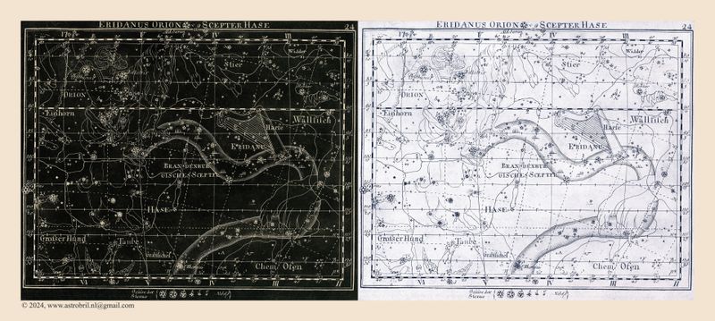 24 - Eridanus, Orion, Scepter, Hase