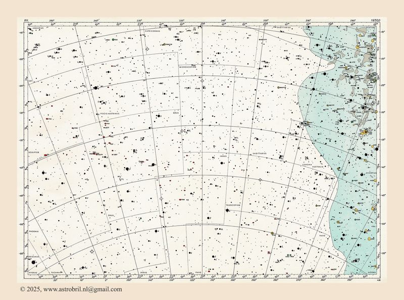 Atlas Coeli - plate XV