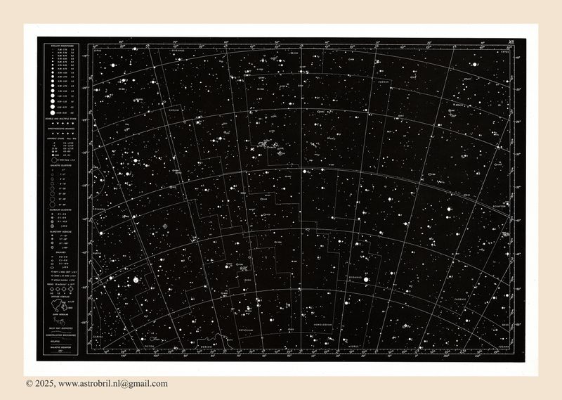 Atlas Coeli - Field edition - Plate XII