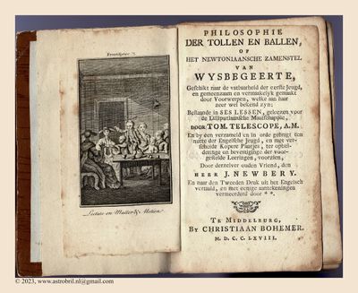 Tom Telescope - The Newtonian System of Philosophy (1768)
