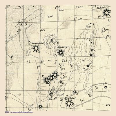 Map 2 - M42, Orion Nebula