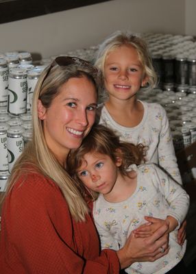 Beautiful Mom with her gorgeous daughters
