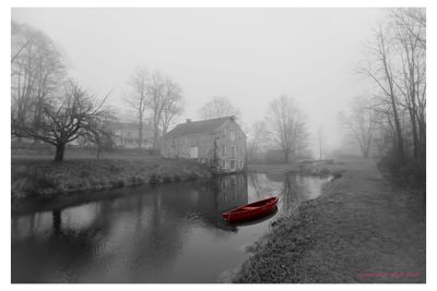 Canoe in Morris Canal