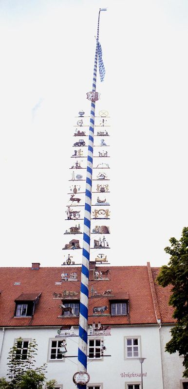 Maypole in Hohenschwangau