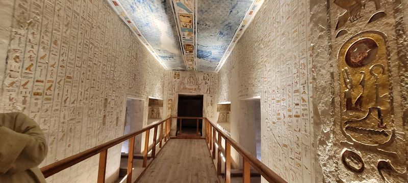 Interior of Pharaoh Rameses IV Tomb @ Valley of the Kings (KV2)
