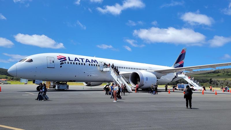 On the ground in Rapa Nui